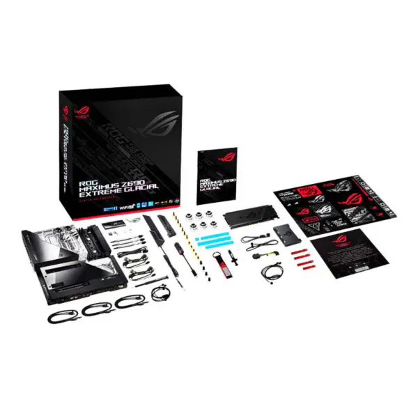 Placa Base Asus Rog Maximus Z690 Extreme Glacial Soporta Memoria D5 Cpu 12900k Intl Z690 Lga1700 Placa Base Asus