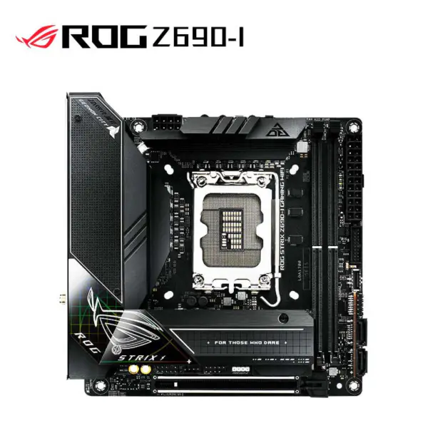 Asus Rog Strix Z690-i Gaming Wifi Placa Base Itx Mini Board Ddr5 Cpu 12900k 12700k Intl Z690-i