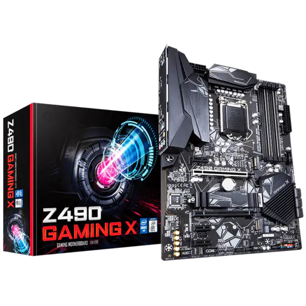 Ga Motherboard Z490 Gaming X Motherboard Soporte 3070 3080 10600kf 10700k 10850k Intl Z490 Lga 1200 Gaming Motherboard