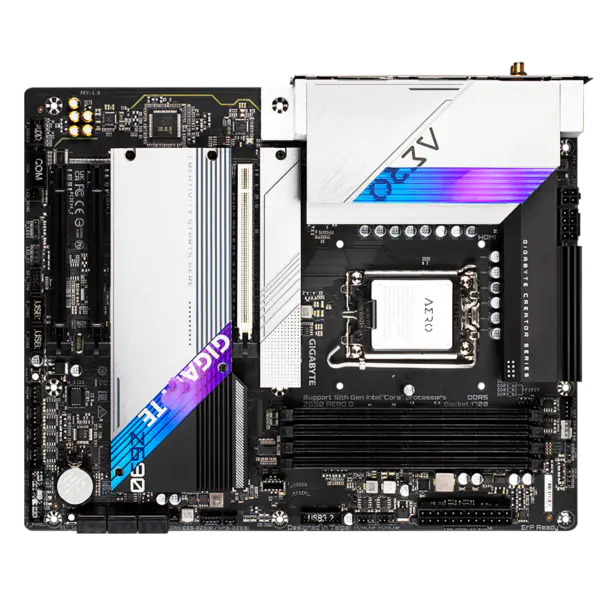 Ga Z690 Aero G Ddr4 Motherboard Soporte Cpu 12900k 12700k Intl Z690 Lga 1700 Wi-fi 6 Atx