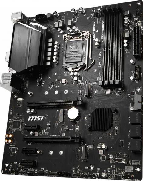 Msi Motherboard Z390m Soporta 8700 Procesador Win7 Sistema de escritorio Motherboard 8th 9th Gen Cpu Z390m S01 Z390