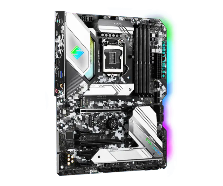 Asrock Z490 Steel Legend Ddr4 Motherboard Parte Lga 1700 1200 Ddr4 Ddr5 Z690 Z590 Z590m Z490 X299 X299e H510 B560 B560m B460