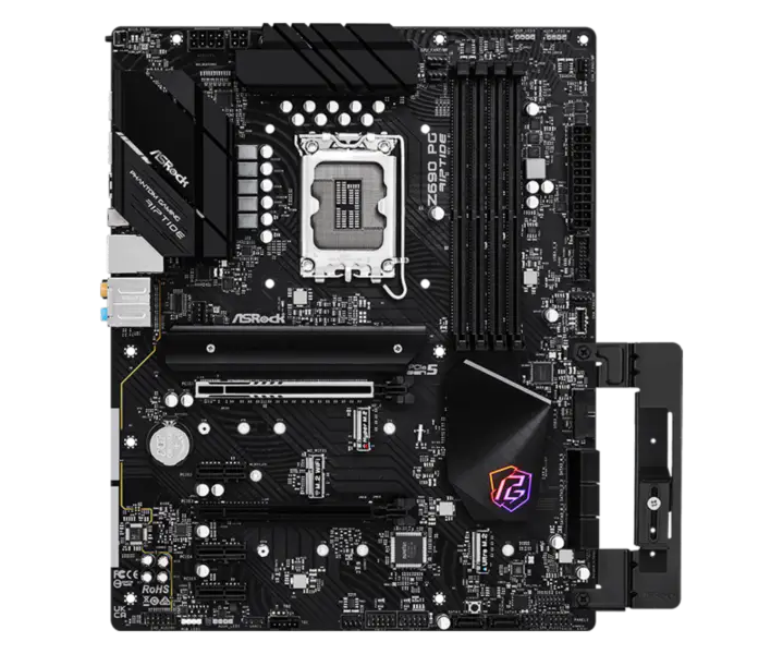 Asrock Z690 Pg Riptide Black Tide Storm Placa Base Gaming Soporta Memoria Ddr4 Cpu 12700k/12600k Intl Z690 Lga1700