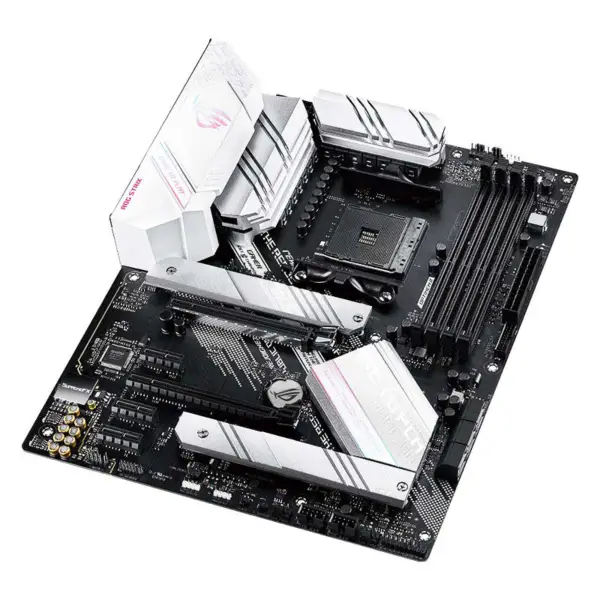 Rog Strix B550-a Gaming Blowing Snow Placa Base Gaming Soporta Cpu 3700 X5600x 5800x Y B550socket Am4