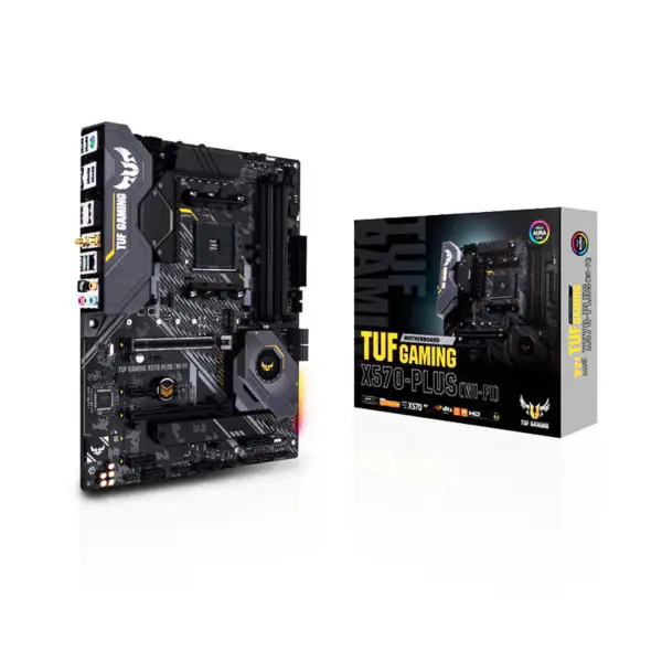 Tuf Gaming X570-plus Wi-fi Soporte Cpu 5700g/5800x/5900x Y X570 Socket Am4 Placa Base Gaming