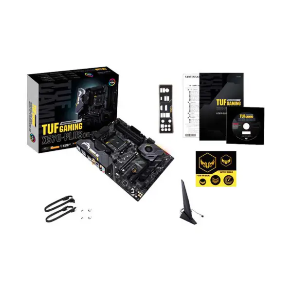 Tuf Gaming X570-plus Wi-fi Soporte Cpu 5700g/5800x/5900x Y X570 Socket Am4 Placa Base Gaming