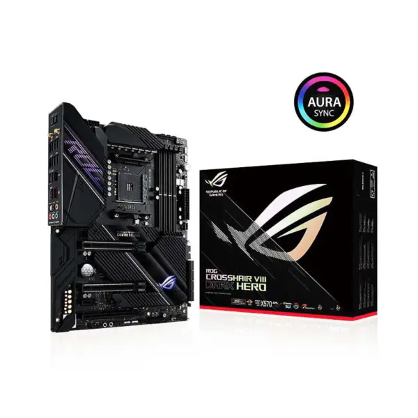 Rog Crosshair Viii Dark Hero C8dh Placa Base Gaming Y X570 Soporta Cpu 5900x 5800x 5600x Socket Am4