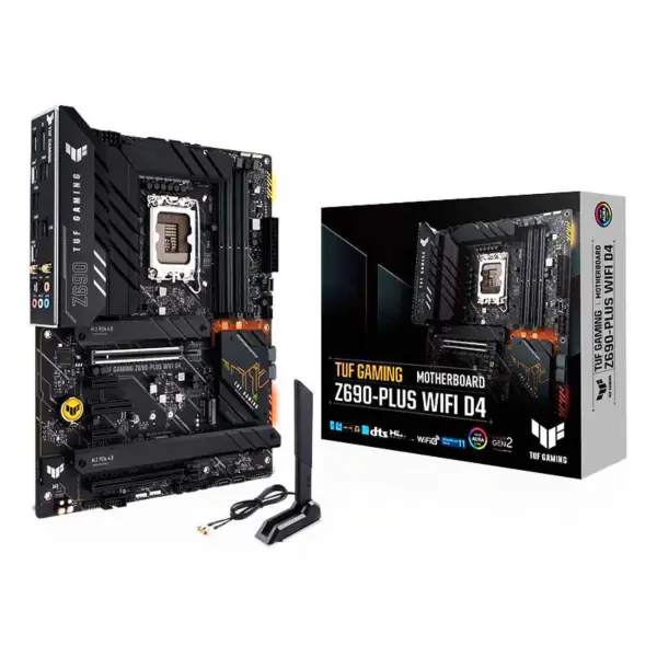 Tuf Gaming Z690-plus Wifi D4 Placa Base Soporta Memoria Ddr4 Cpu 12700 12700kf Intl Z690 Lga 1700