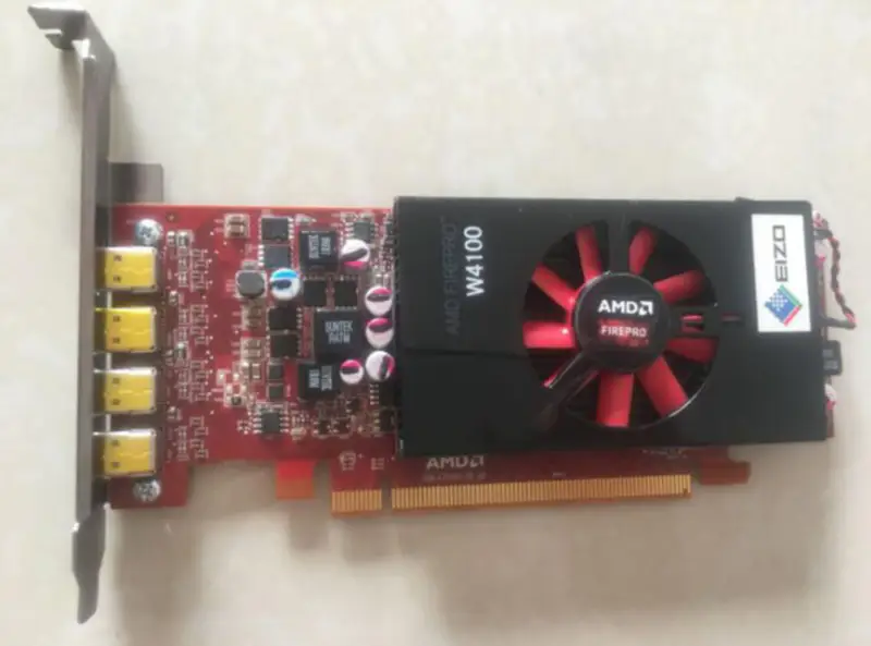 Tarjeta gráfica profesional AMD FirePro W4100 2G DDR5