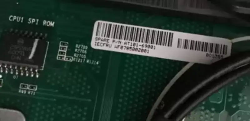 Servidor HP Integrity RX2800i4 Placa base AT101-69001