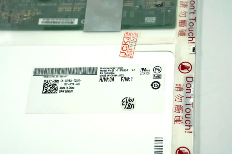 B141PW04 V.1 V1 para DELL E6410 E5410 LTN141BT10 001 LP141WP2 TPA1 PANTALLA LCD 30PIN EDP 1440*900
