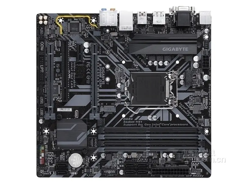 Placa base Gigabyte B360M D3H LGA1151 DDR4 B360