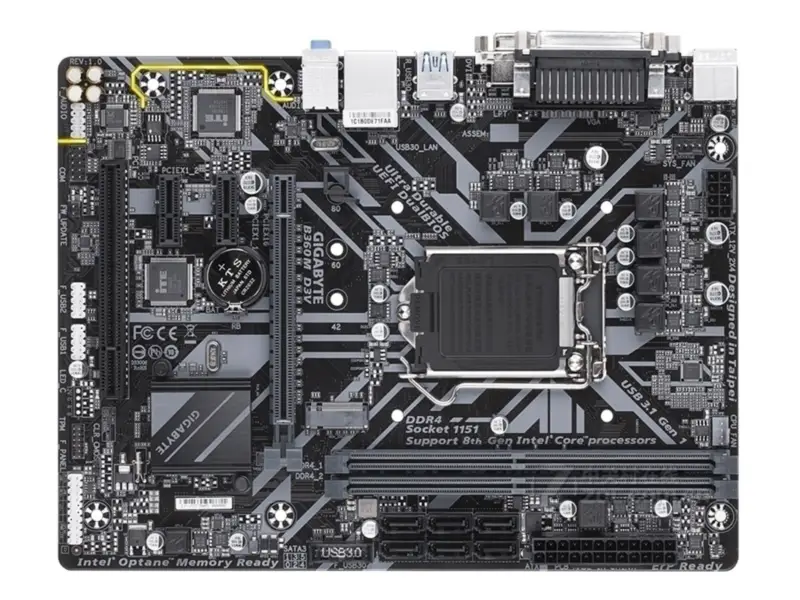 Gigabyte B360M D3V Placa Base LGA 1151 DDR4 DVI VGA B360 Micro ATX