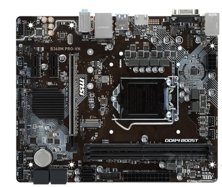 MSI B360M PRO-VH Placa base de sobremesa LGA 1151 DDR4 8ª generación Core i7/i5/i3 32GB