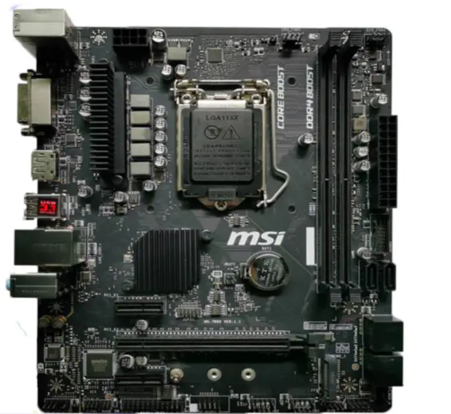 MSI B360M-S02 Placa Base LGA1151 DDR4 64GB Soporta CPU de 8/9ª Generación 9700KF 9900K M-ATX