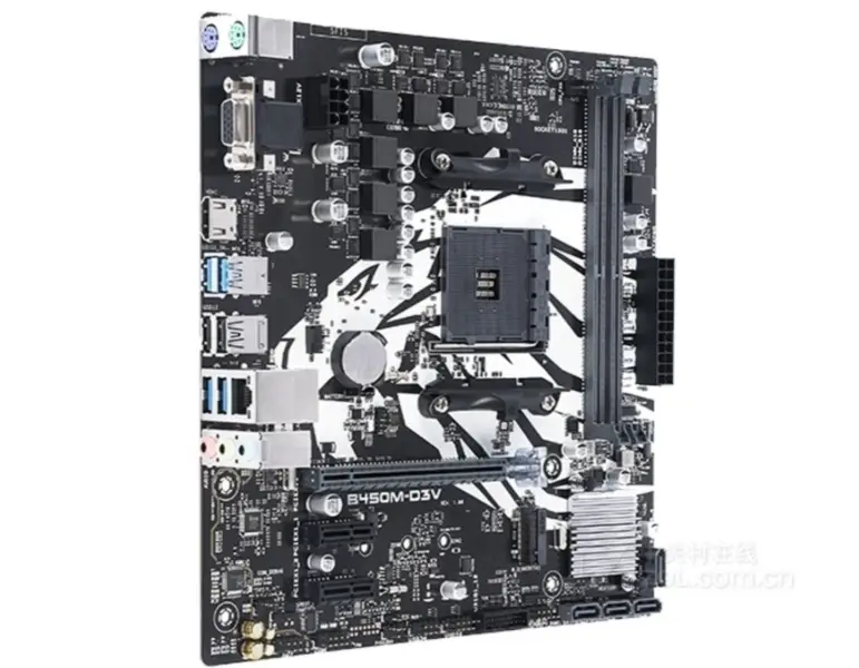 Asus B450M-D3V Placa base AM4 B450