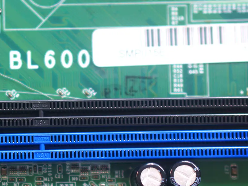 Placa base de equipo industrial BL600 (sin otro componente)