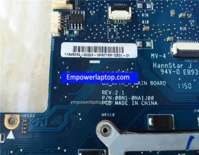 Placa base Toshiba C670 08N1-0NA1J00