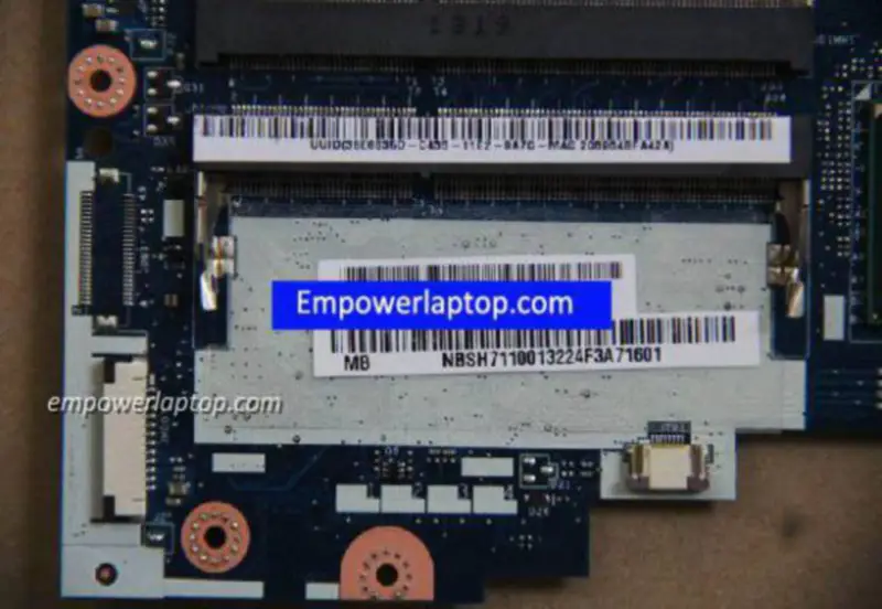 Placa base Acer Chromebook C710 Q1VZC LA-8943P NBSH711001
