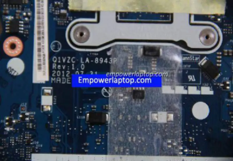Placa base Acer Chromebook C710 Q1VZC LA-8943P NBSH711001