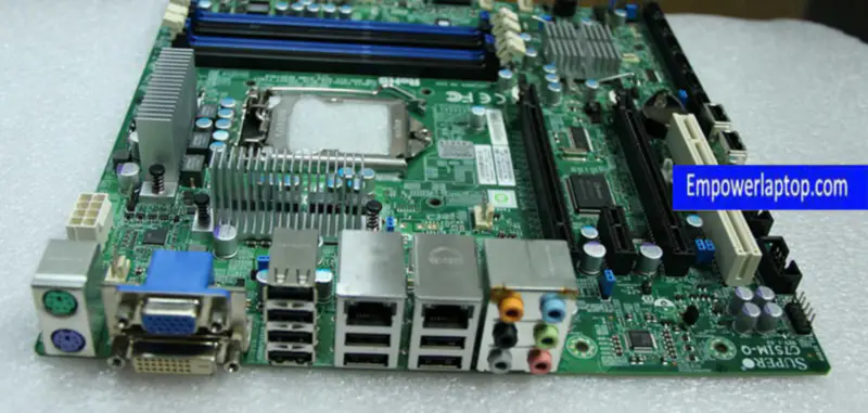 SuperMicro C7SIM-Q Placa base de servidor de 1156 patillas Doble NIC compatible con CPU Xeon I3 I5 I7