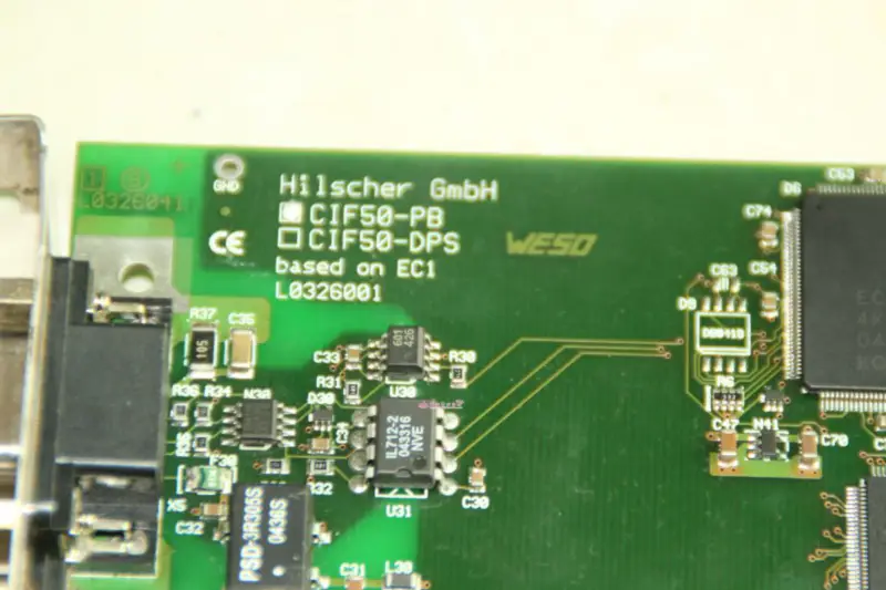 Tarjeta de comunicación para estación de trabajo profibus CIF50-PB de Hilscher