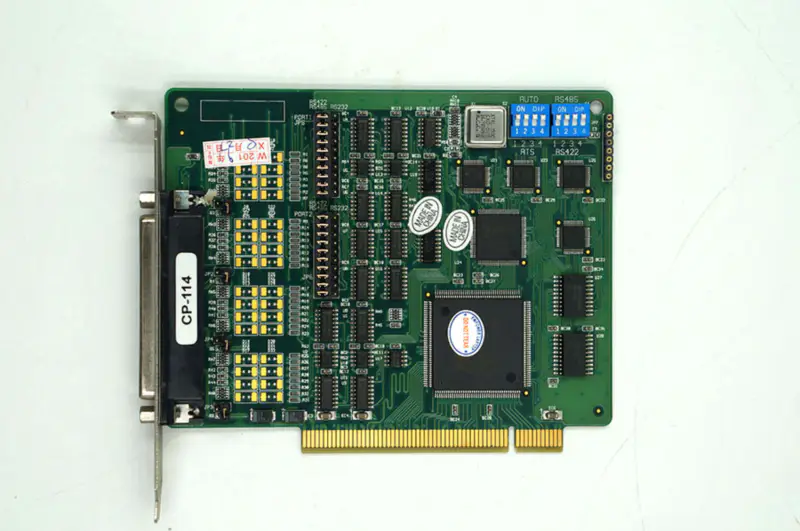 Tarjetas serie PCI Moxa CP-114 Placa base industrial de 4 puertos RS-232/422/485