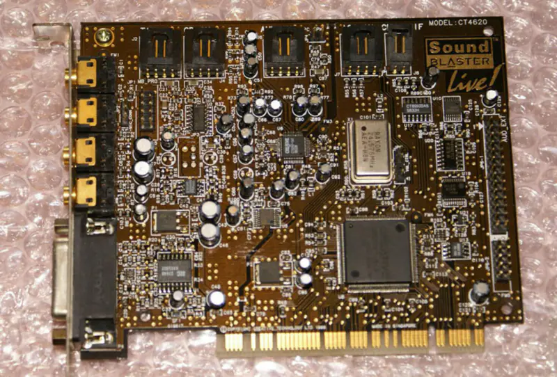 Creative Sound Blaster LIVE CT4620 Tarjeta de sonido PCI de 4.1 canales
