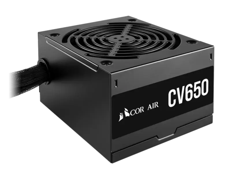 Cors Air Power Pc Fuente De Alimentación Cv650 650w Atx Fuente De Alimentación Alta 80plus Ventilador Bajo Ruido Rps0128