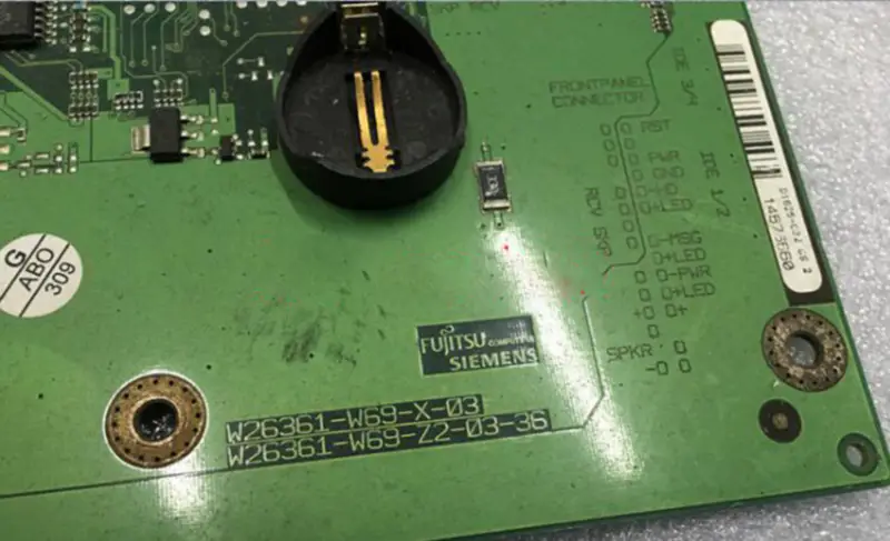 SIEMENS D1625-C32 GS 2 W26361-W69-X-03 W26361-W69-Z2-03-36 Placa base industrial