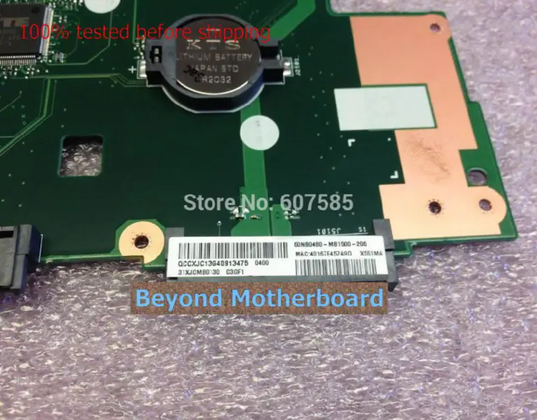 Placa base Asus D550M