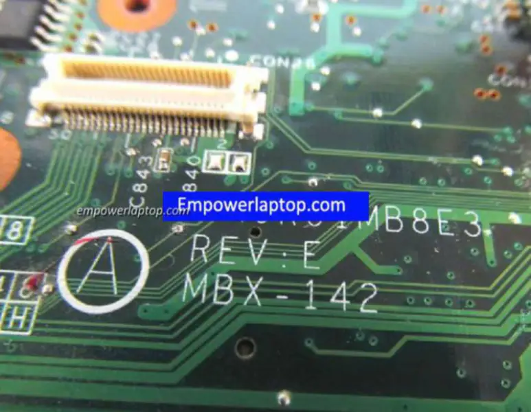 Sony Vaio VGN-BX MBX-142 DA0RJ1MB8DE3 A1144161A Placa base