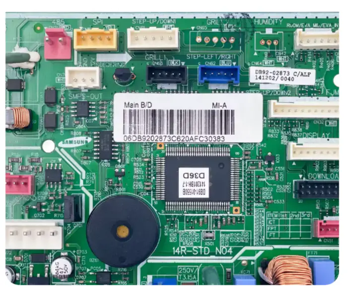 Tarjeta de control de la unidad interior de aire acondicionado Samsung DB92-02873C Circuito PCB DB41-01221A