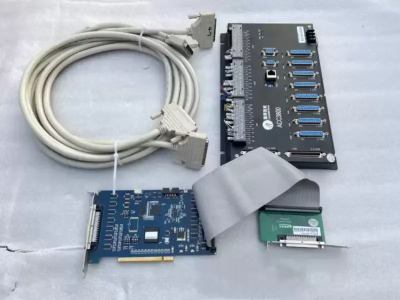 Tarjeta de control de monitorización Leadshine DMC3800 con regleta de bornes de cableado ACC3800