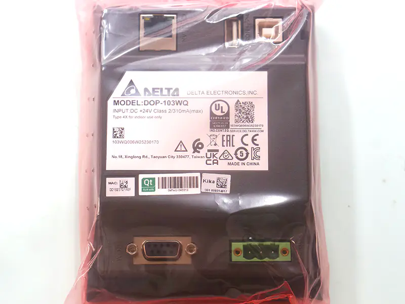 Pantalla HMI Delta DOP-103WQ