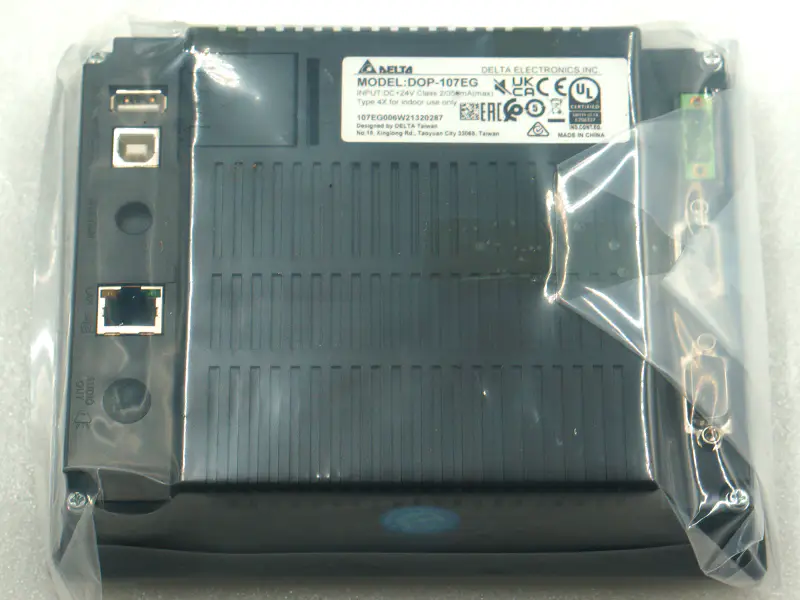 Pantalla táctil Delta DOP-107EG