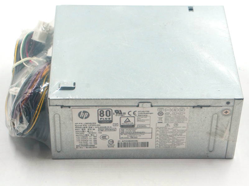 Fuente de alimentación para HP 800 Z2 G4 4Pin 650W Switching Power Supply DPS-650AB-30 A L36048-003 L36049-003 L57253-003