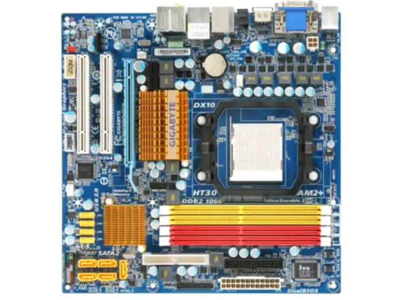 Placa base de sobremesa Gigabyte GA-MA78GPM-DS2H DDR2 SATA II