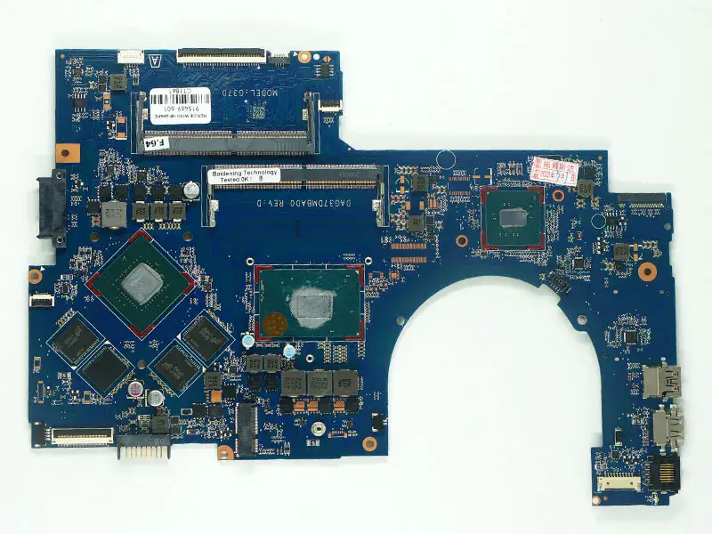 Placa base HP 17-AB 17-W 915468-601 915468-001 DAG37DMBAD0