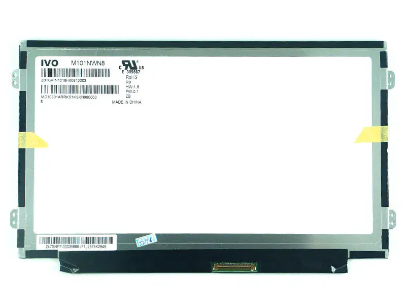 Lenovo M101NWN8 R0 N101BGE-L31 B101XTN01.1 Panel de pantalla LCD