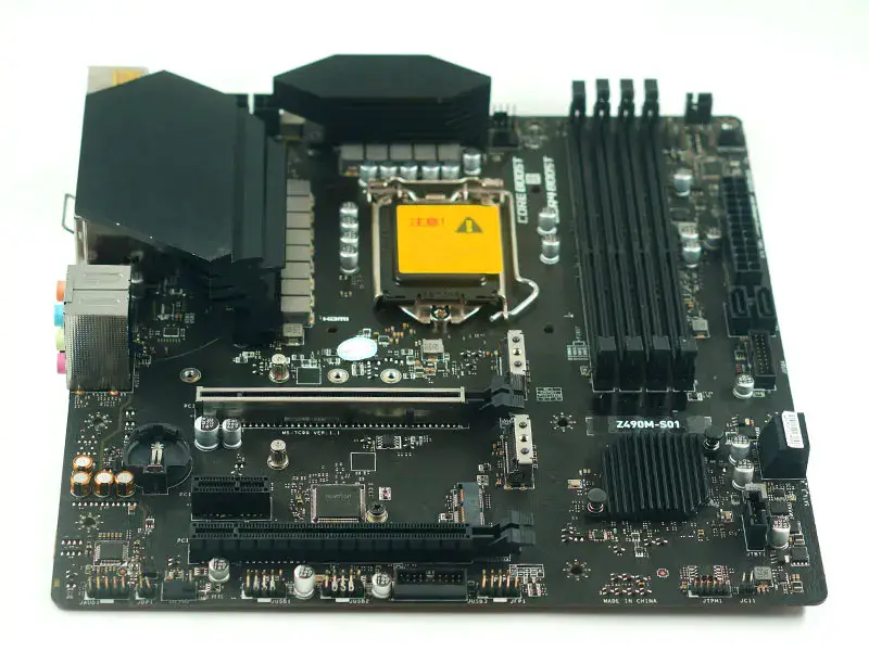 Placa base MSI Z490M-S01