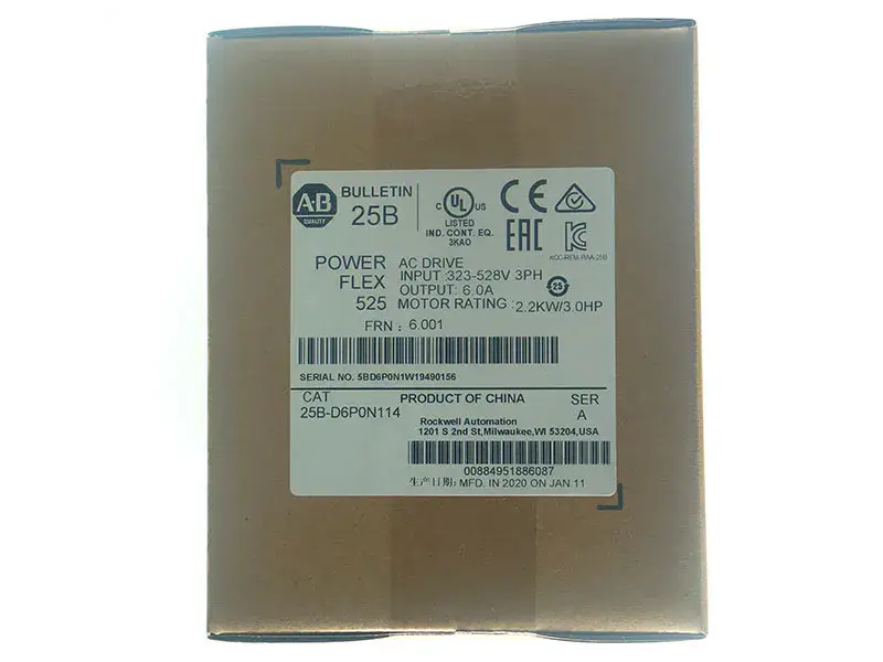 Módulo PLC Allen bradley 25B-D6P0N114