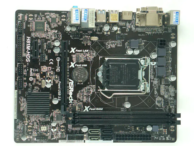 Placa base Asrock H81M-HDS