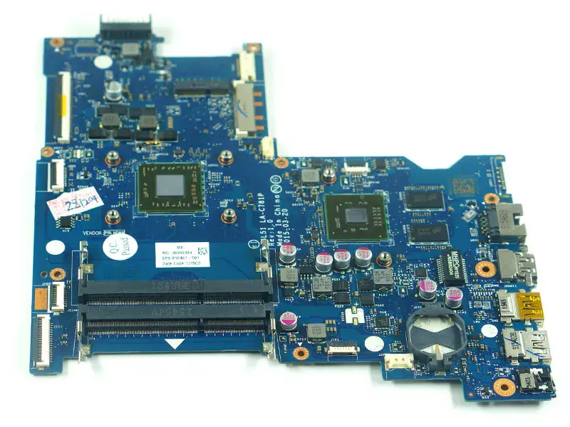 Placa base HP 814611-001 15-AF ABL51 LA-C781P