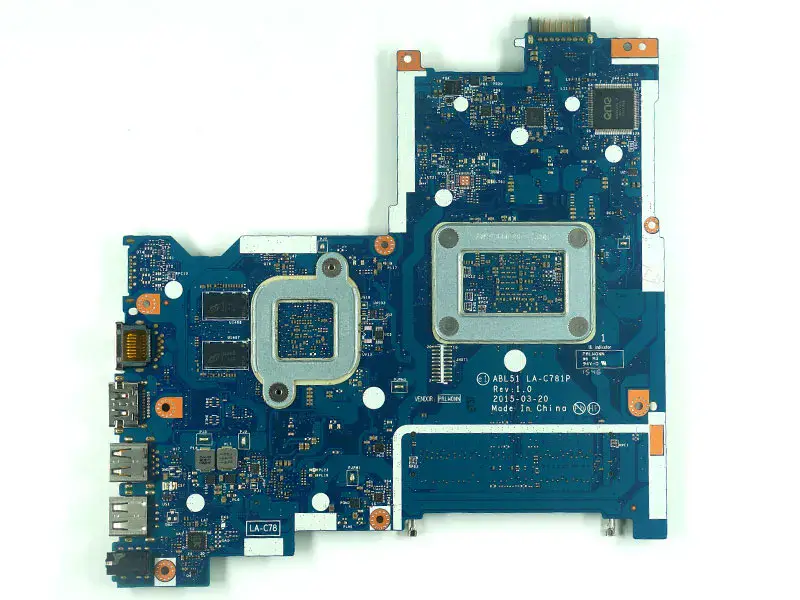 Placa base HP 814611-001 15-AF ABL51 LA-C781P