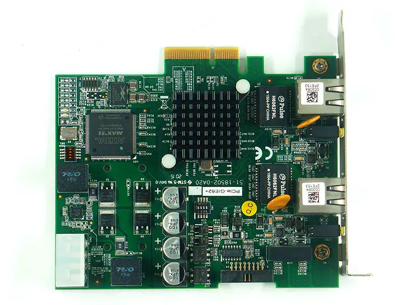 Placa base Adlink PCIe-GIE62+ 51-18502-0A20