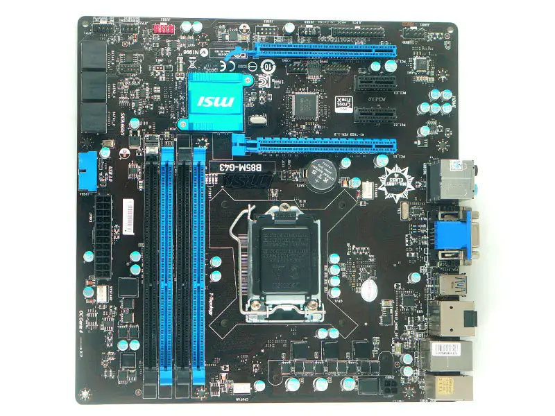 Placa base MSI B85M-G43 LGA1150 DDR3 32GB M-ATX