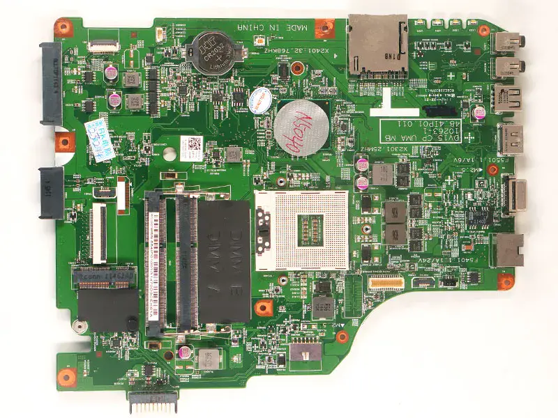 Dell motherboard N5040 1540 HM57 DV15 10263-1