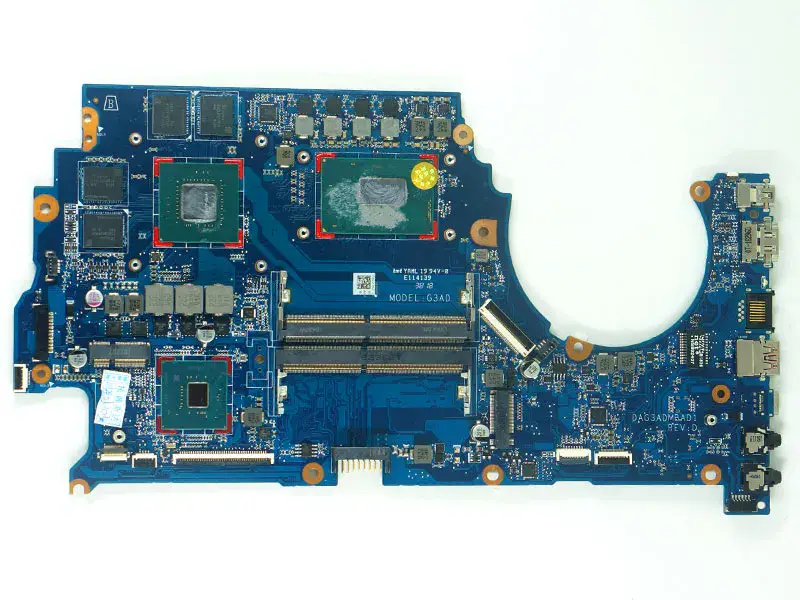 HP TPN-Q194 15-CE DAG3ADMBAD1 I5-8300HQ placa base GTX1050 4G