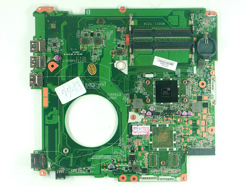 HP 809988-001 809988-501 809988-601 DAY22AMB6E0 E1-6010U Placa base DDR3